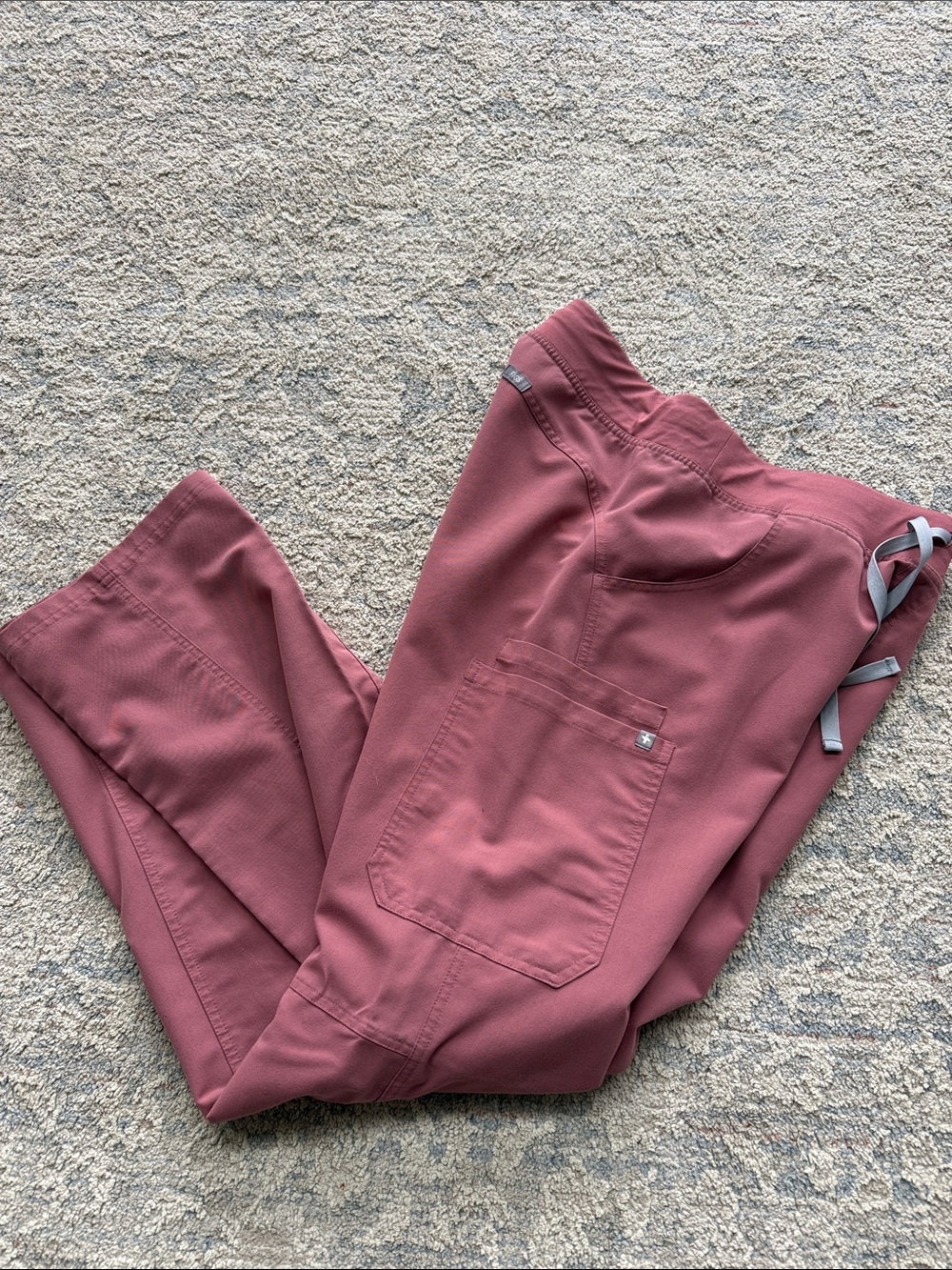 Figs Women Scrub Pants in Dusty Rose